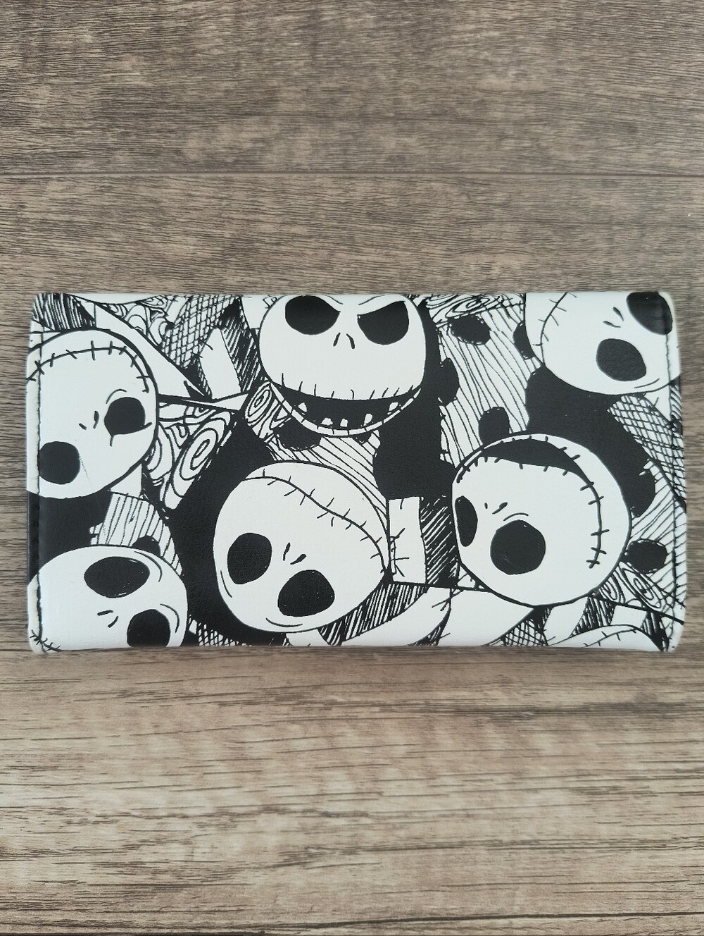 Nightmare Before Christmas Disney Jack Skellington Trifold Wallet